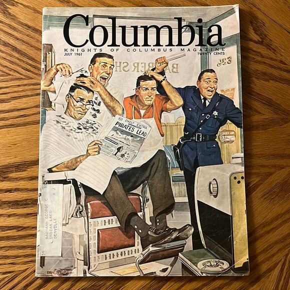 VTG 1961 Columbia Magazine Knights of Columbus
Volume XLI, July 1961 - Ephemera - Picture 1 of 7